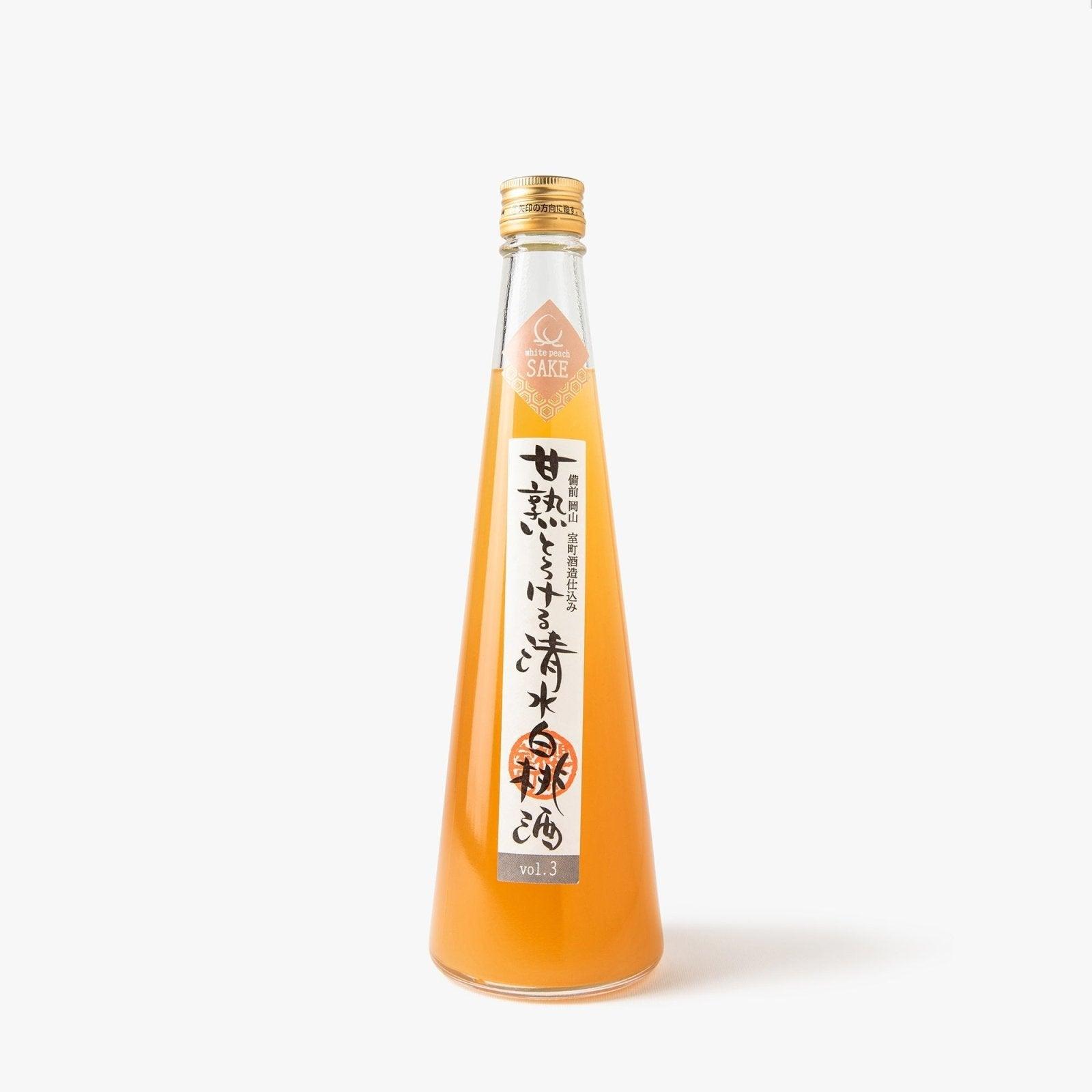 Shimizu Hakutoshu Muromachi Liquore di pesca bianca - 500ml - 12,2° - Muromachi -iRASSHAi